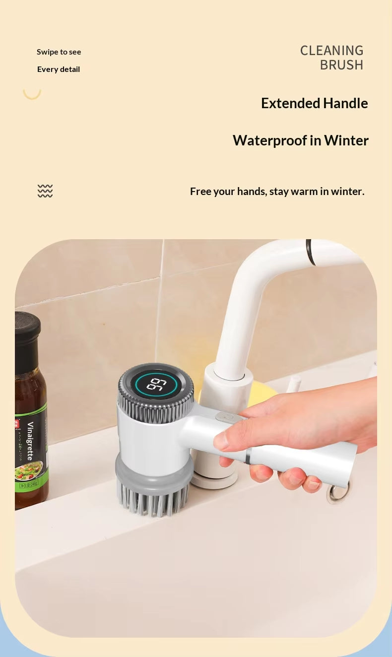 ScrubMate — Portable Drill Scrubbing Brush