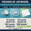 Small compressed towel